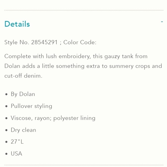 Anthropologie Dolan Top - Picture 3 of 5